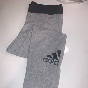 Grey adidas leggings